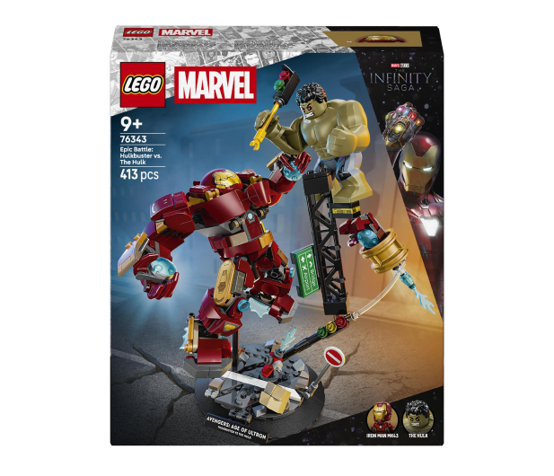 LEGO SUPER HEROES 76343 Epicka bitwa: Hulkbuster kontra Hulk - 1473566 - zdjęcie